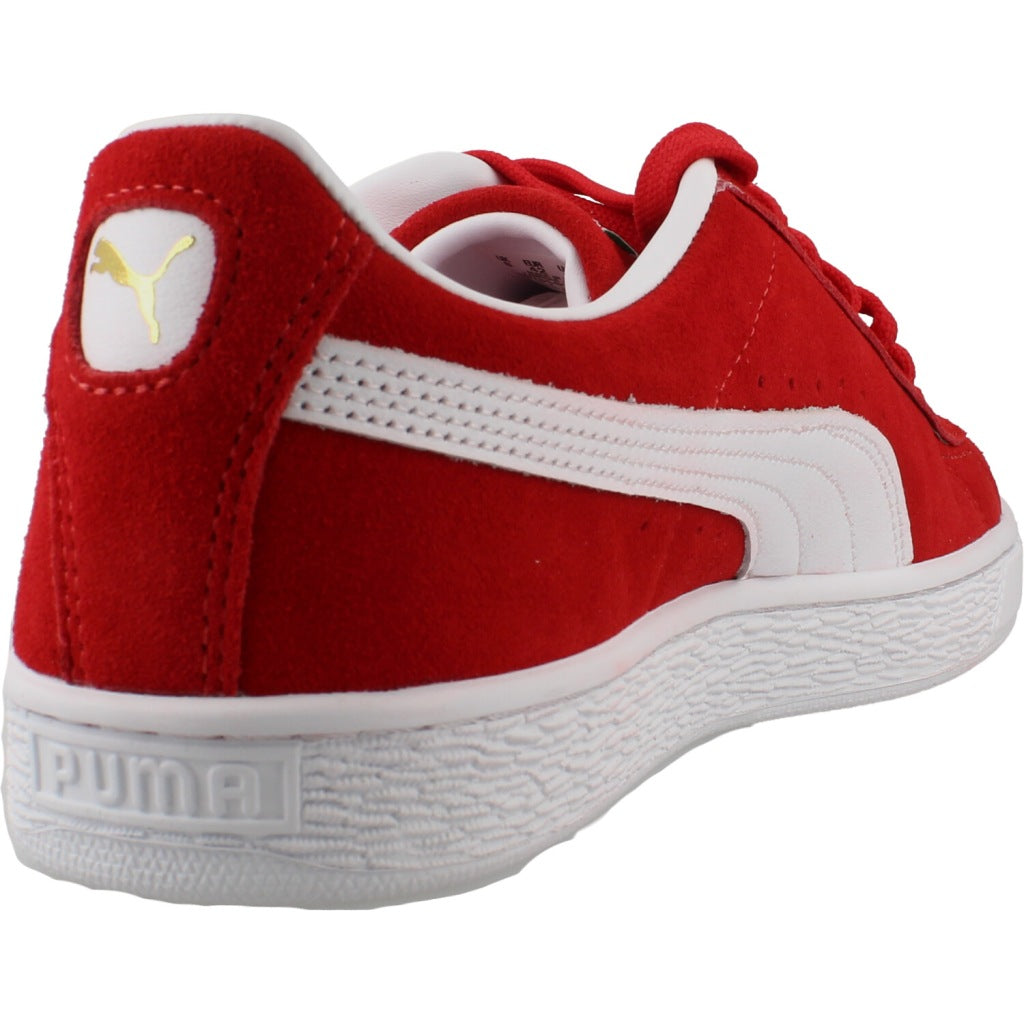 PUMA SUEDE CLASSIC en color ROJO  (3)