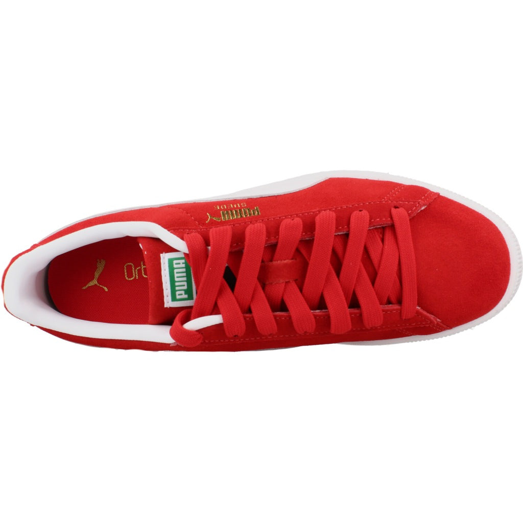 PUMA SUEDE CLASSIC en color ROJO  (7)