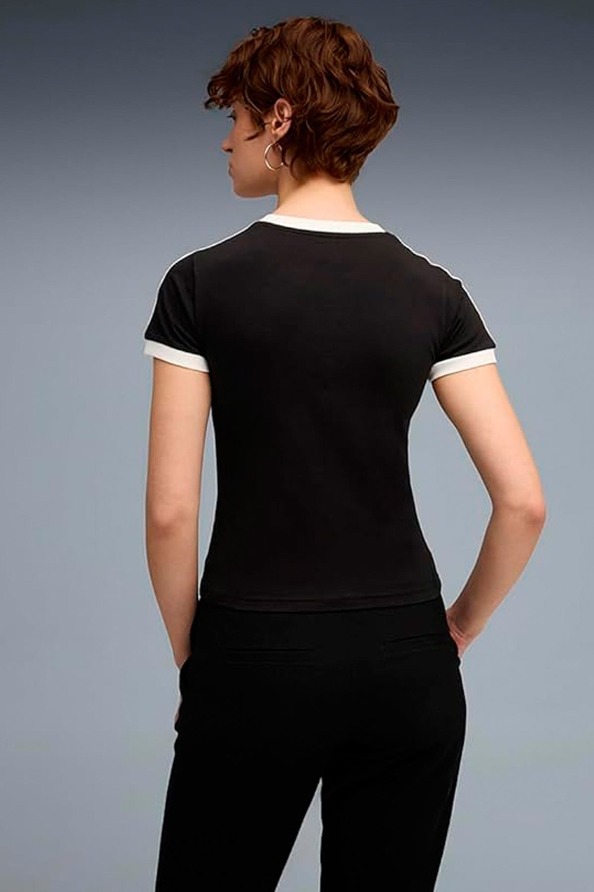 PUMA T ALWAYS ON SLIM TEE en color NEGRO  (2)