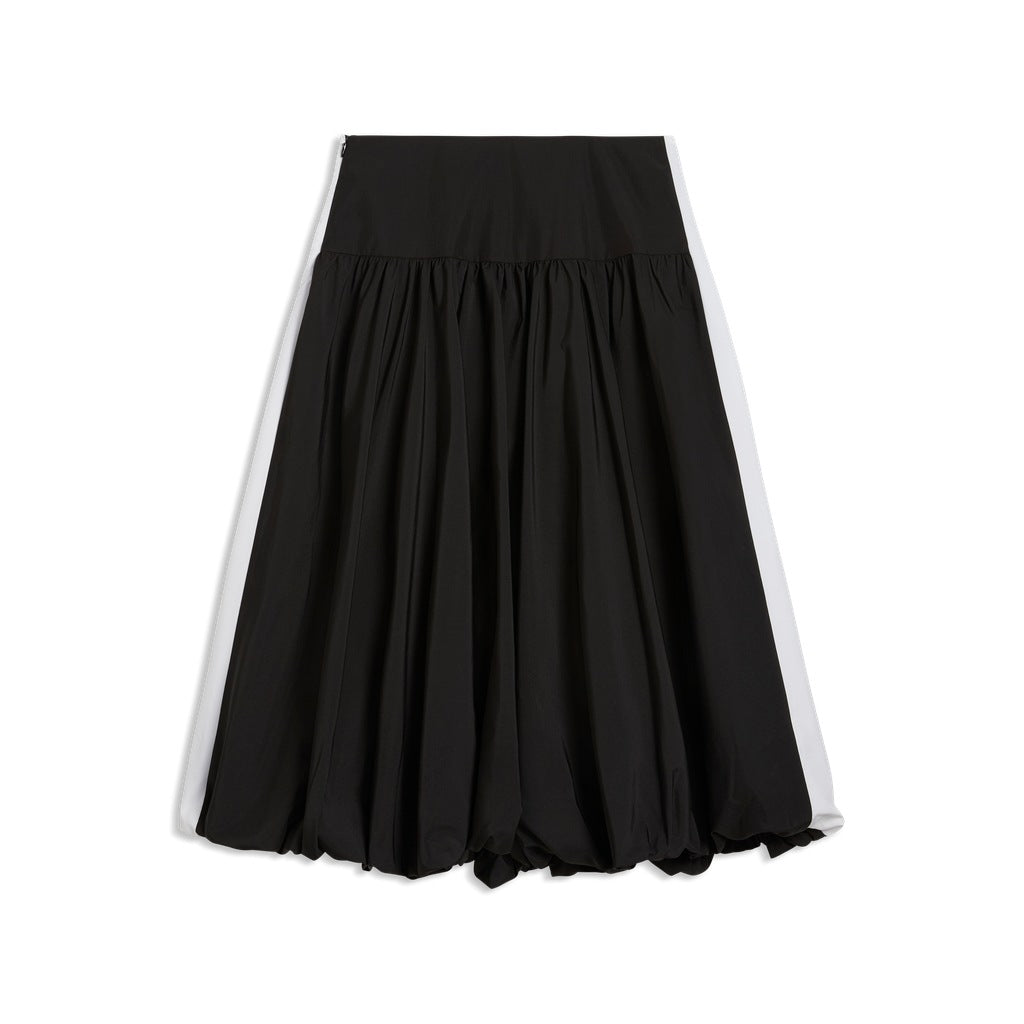 PUMA T BALLOON WOVEN MIDI SKIRT en color NEGRO  (4)
