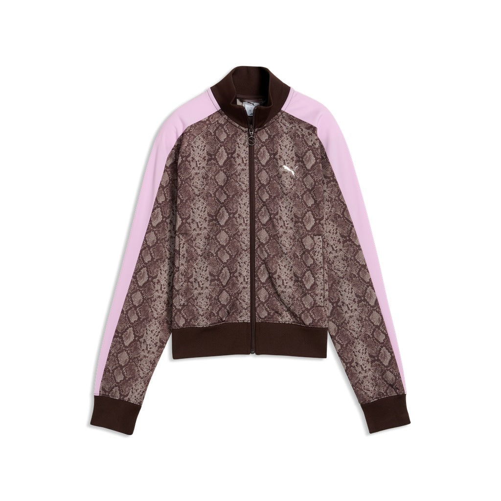 PUMA T SNAKE AOP SHORT TRACK JACKET en color ANIMAL PRINT  (4)