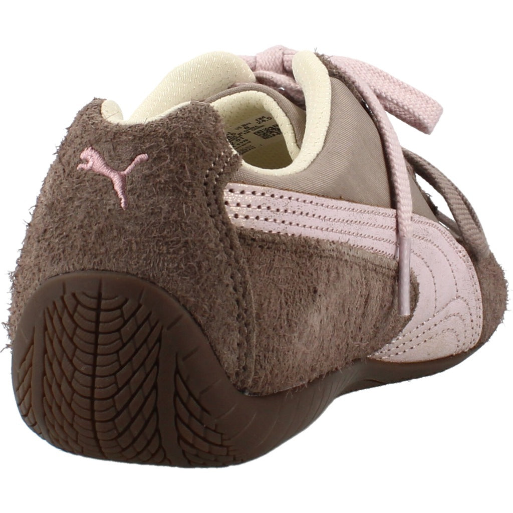 PUMA SPEEDCAT BRUSHED LUXE WNS en color GRIS  (3)