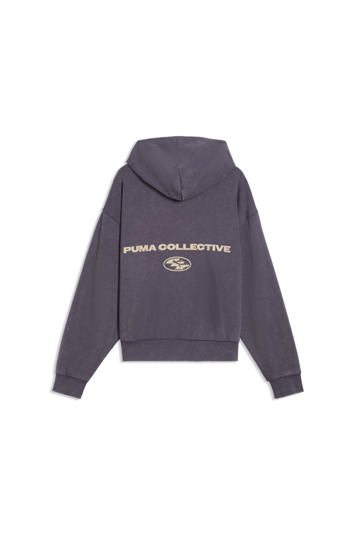 PUMA SPC BOXY WASHED GRAPHIC HOODIE TR en color VIOLETA  (2)
