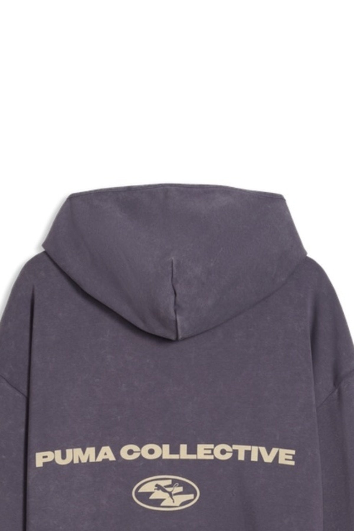 PUMA SPC BOXY WASHED GRAPHIC HOODIE TR en color VIOLETA  (3)