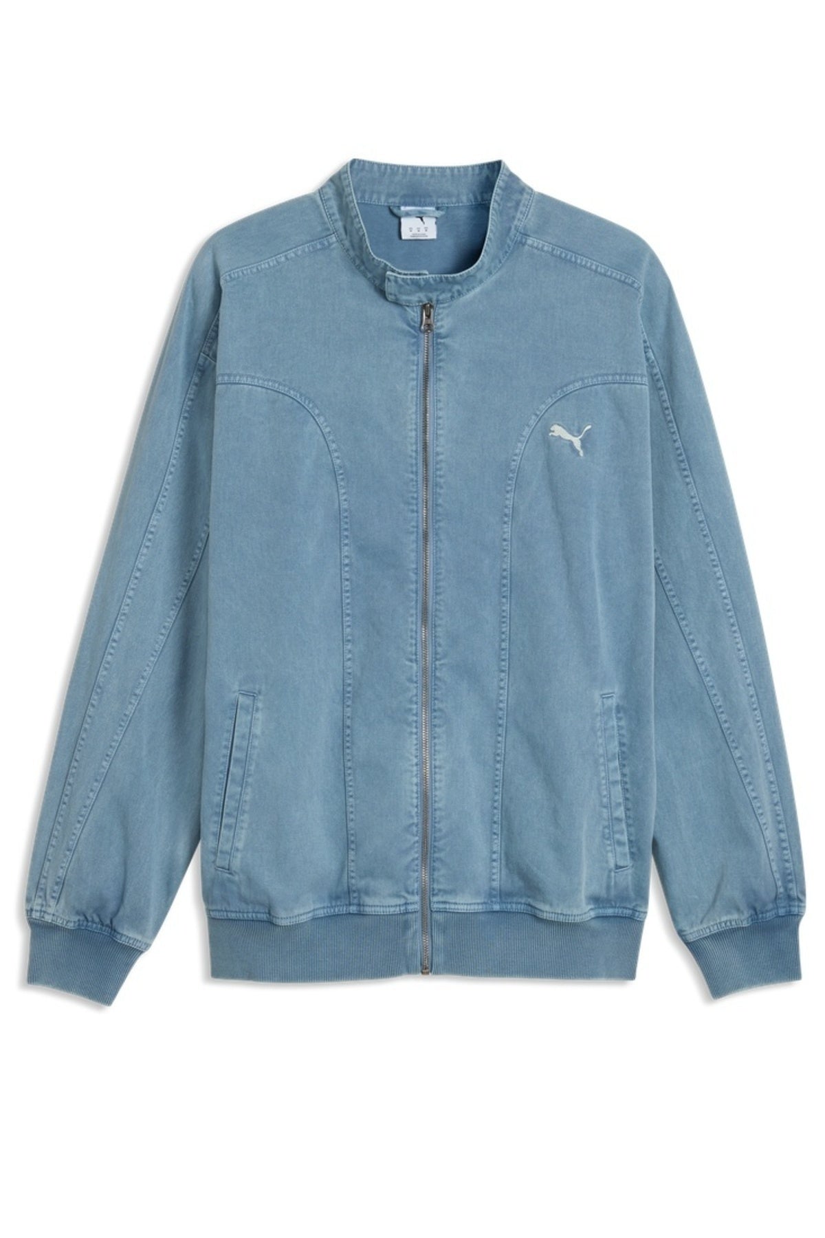 PUMA FUTURE.PUMA.ARCHIVE T RELAXED WASHED TWILL TRACK  en color AZUL  (1)