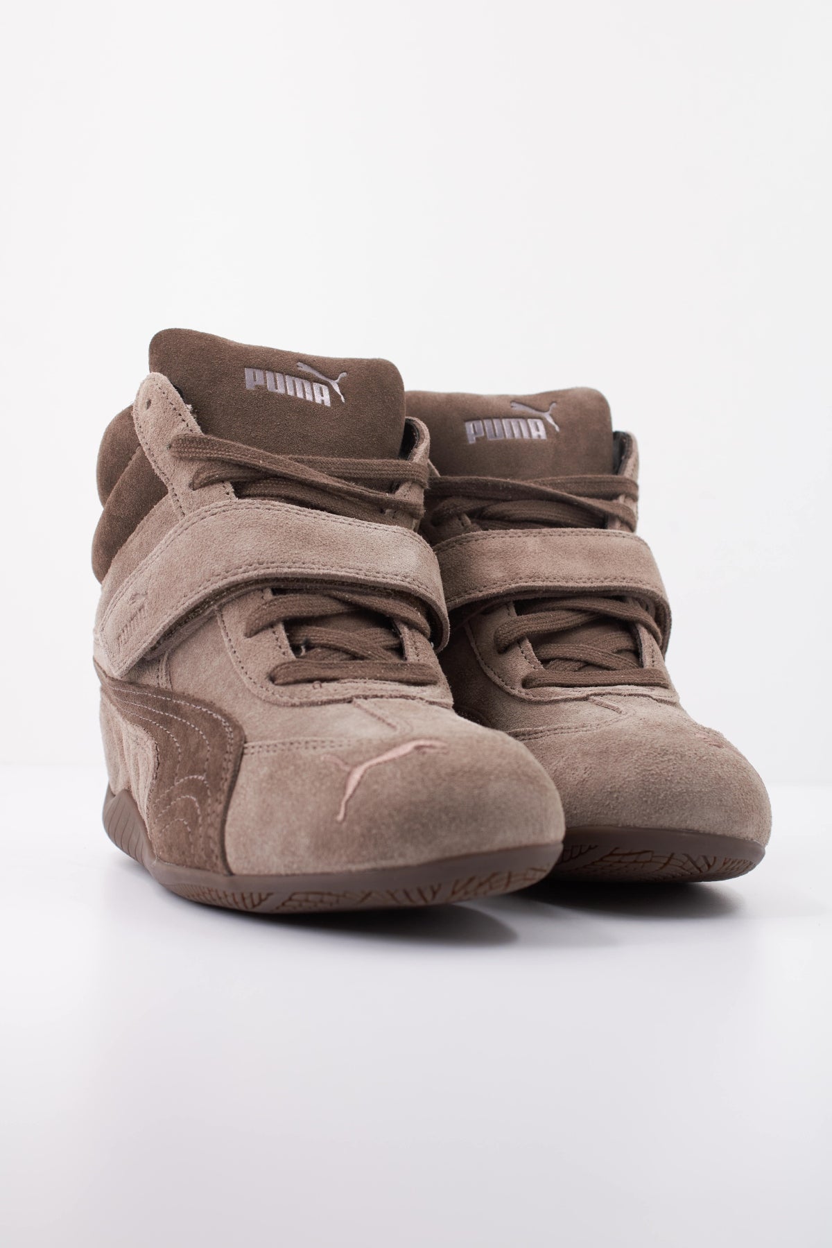 PUMA SPEEDCAT WEDGE WNS en color MARRON  (2)