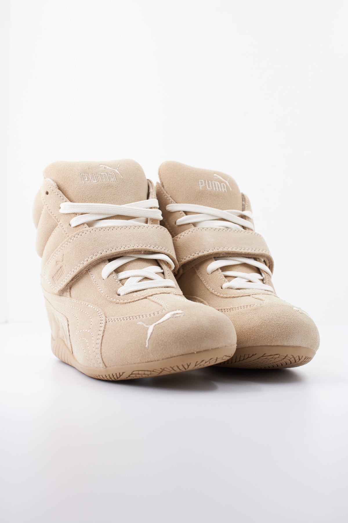 PUMA SPEEDCAT WEDGE TONAL WNS en color BEIS  (2)