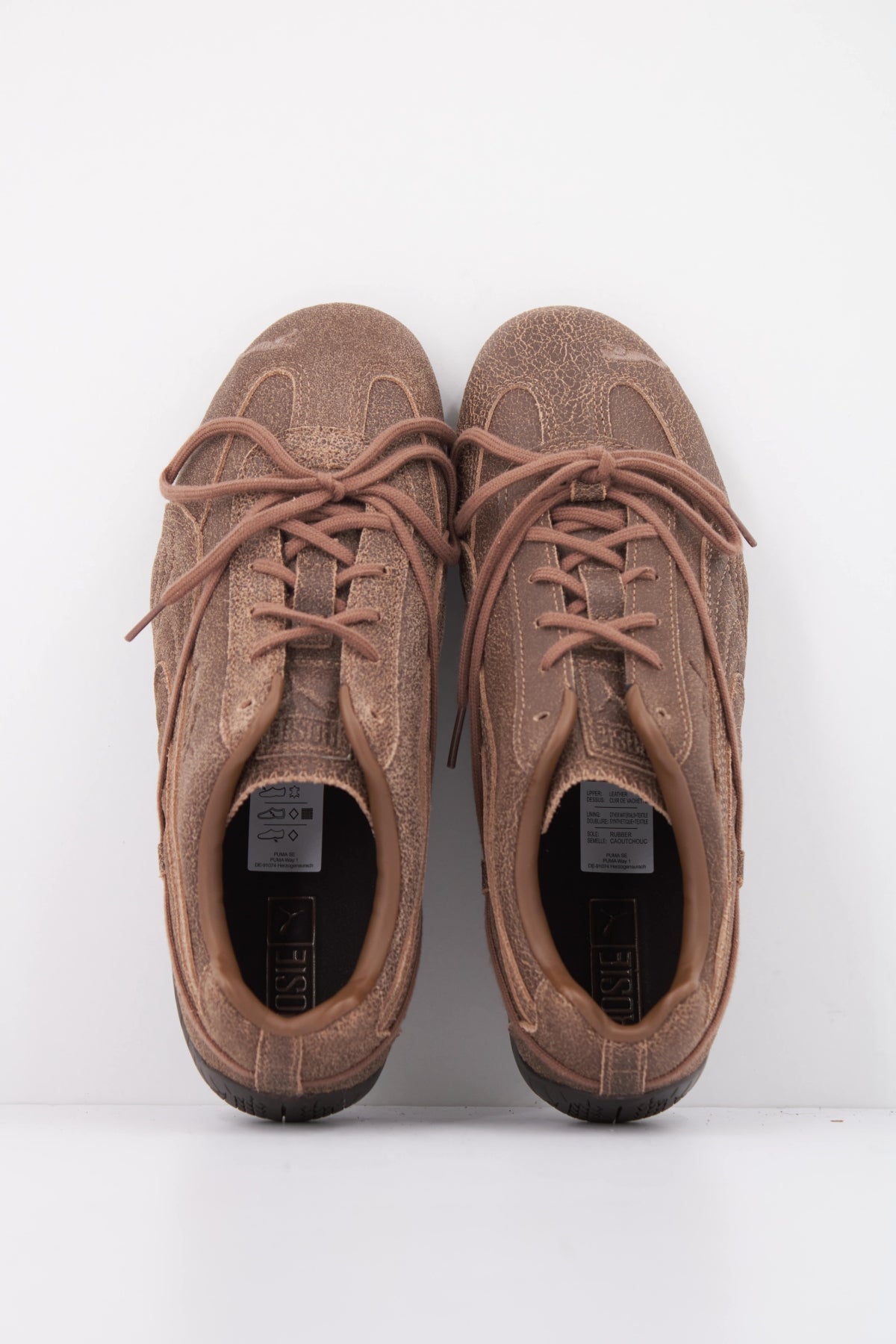 PUMA SPEEDCAT VTG ESPRESSO X ROSE en color MARRON  (3)