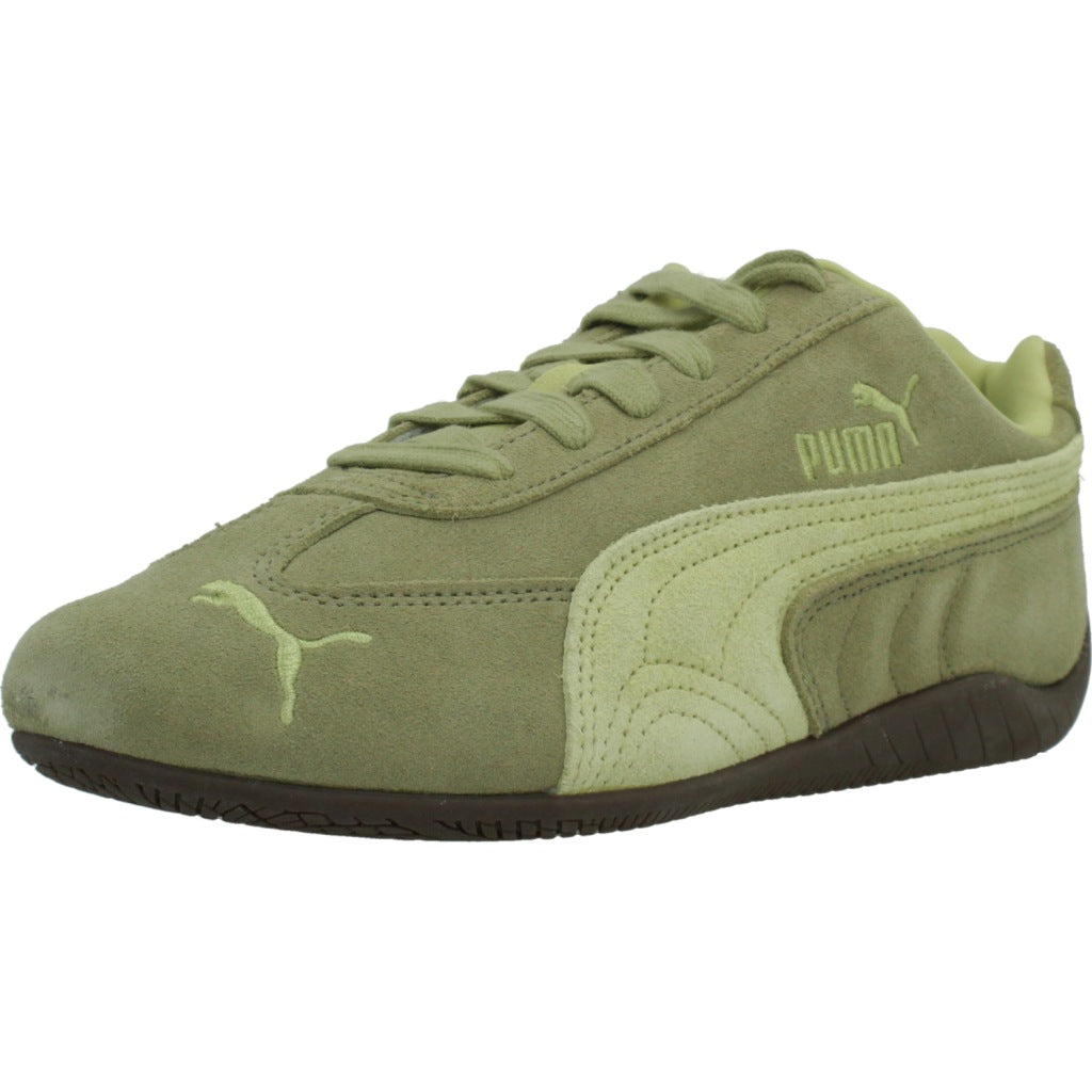 PUMA SPEEDCAT ELEVATED WNS en color VERDE  (1)