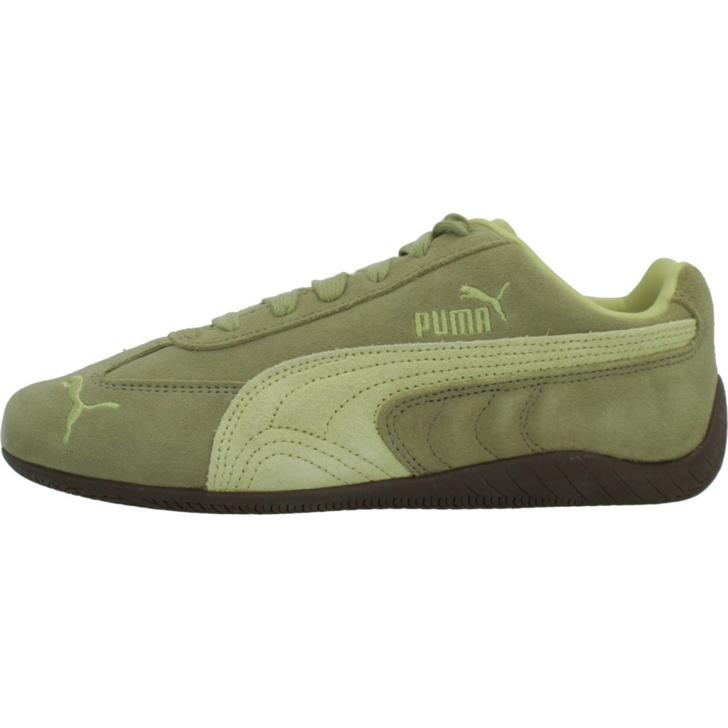 PUMA SPEEDCAT ELEVATED WNS en color VERDE  (2)