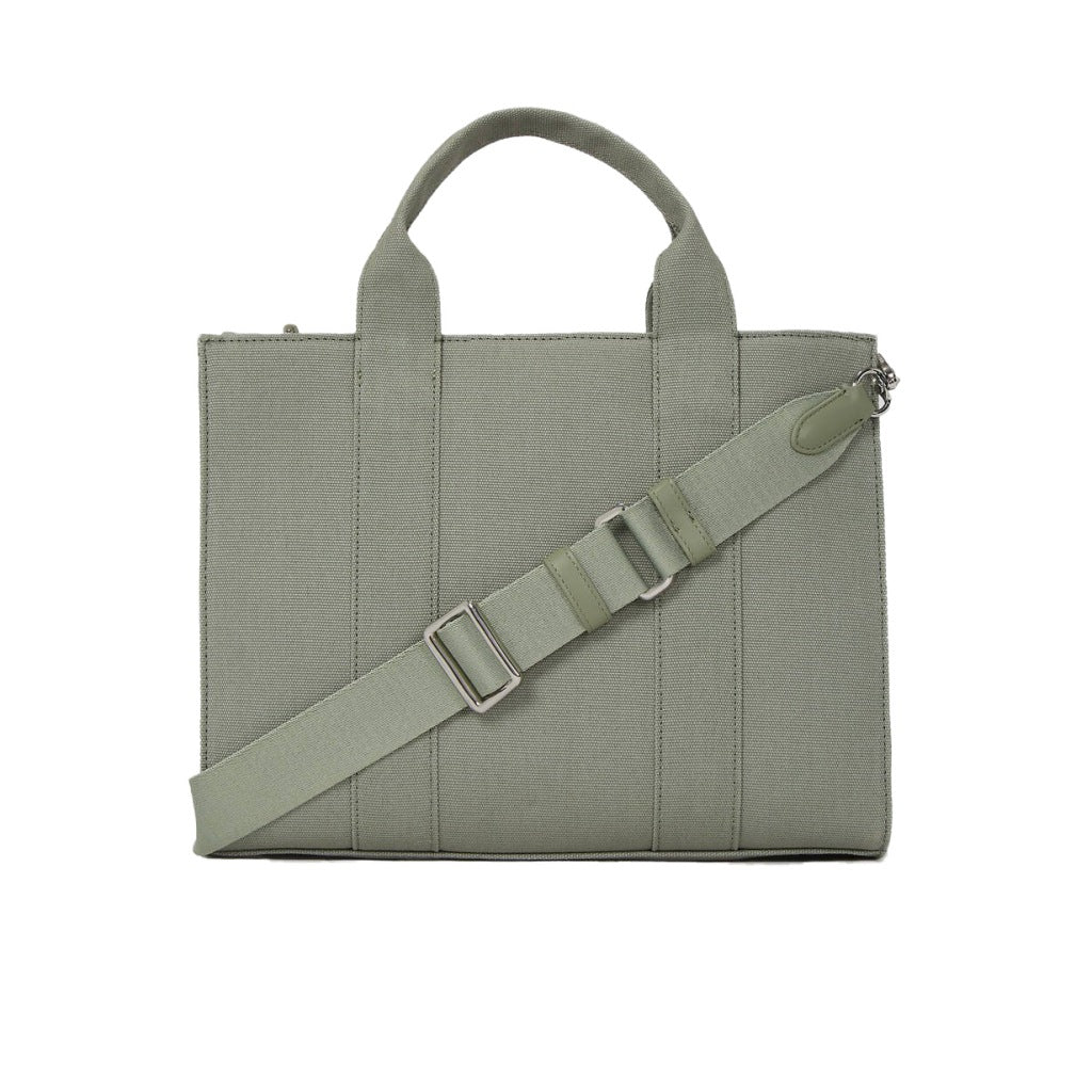 KARL LAGERFELD RSG SQUARE MEDIUM TOTE en color VERDE  (2)
