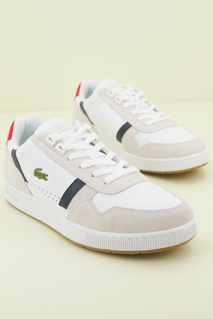 LACOSTE T-CLIP   SMA en color BLANCO  (2)
