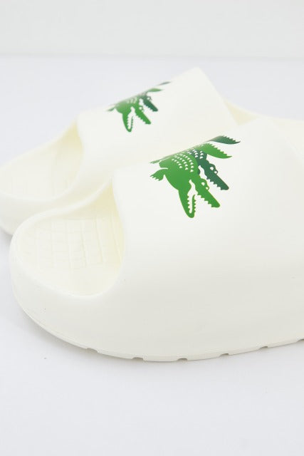 LACOSTE SERVE SLIDE .   CMA en color BLANCO  (4)