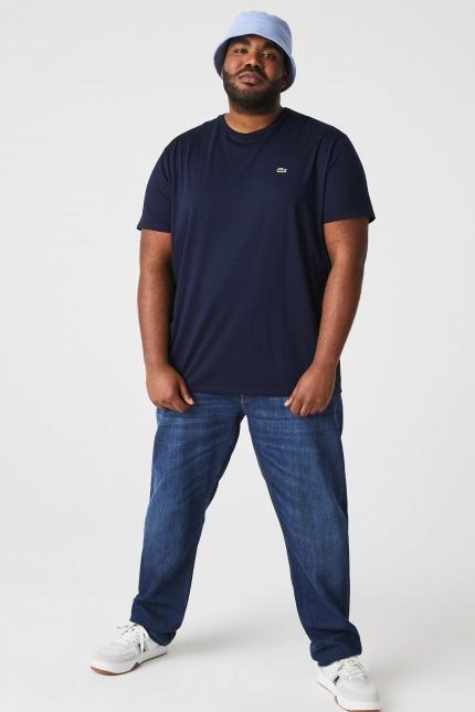 LACOSTE SPORTSWEAR TEE-SHIRT REGULAR FIT en color AZUL  (3)