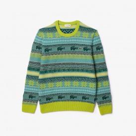 LACOSTE SPORTSWEAR TRICOT en color VERDE  (2)