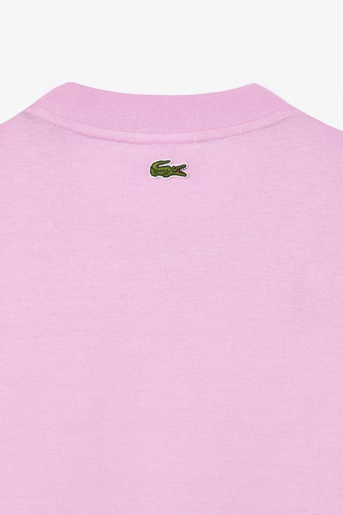 LACOSTE LOOSE FIT en color ROSA  (3)