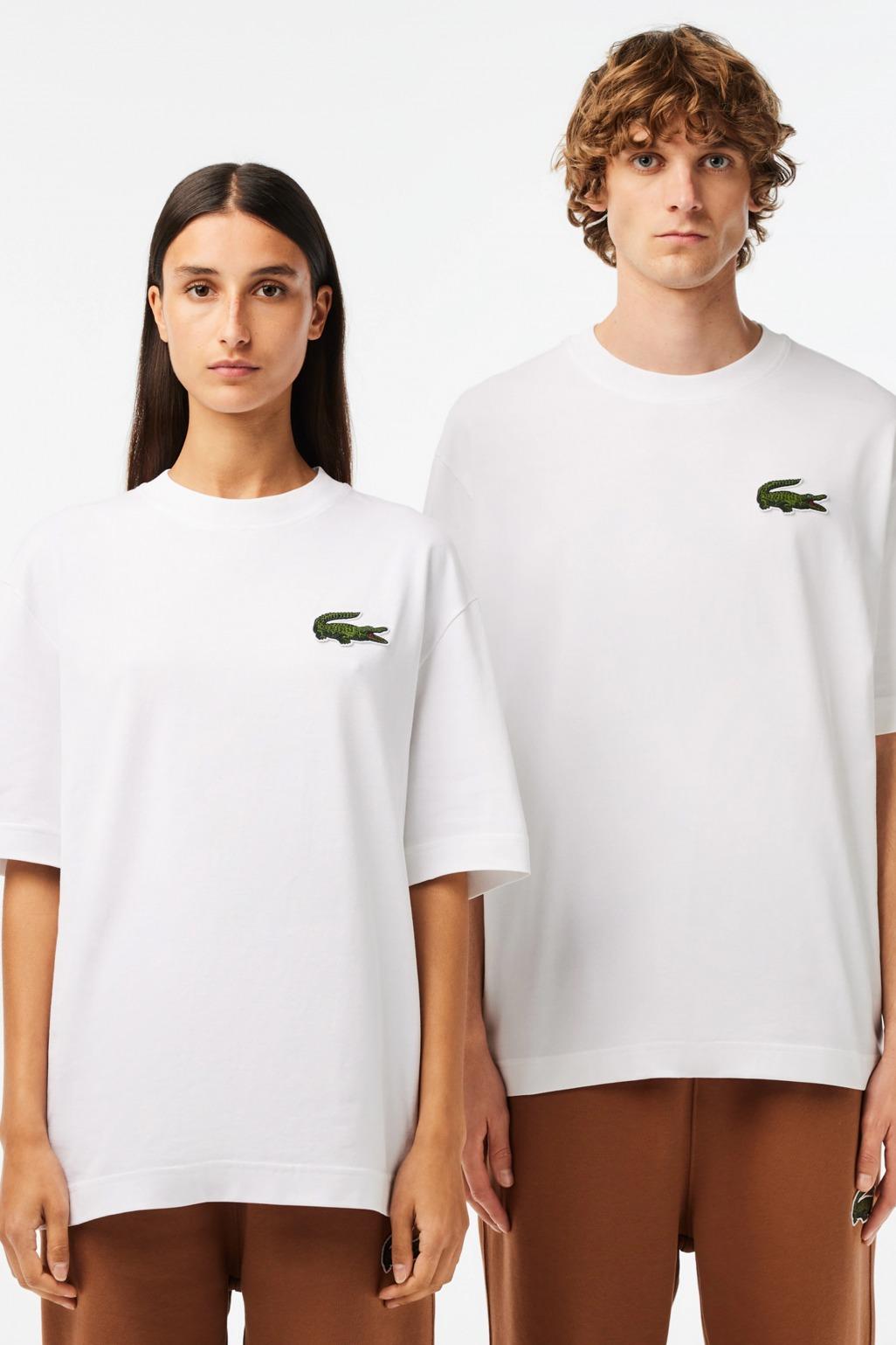 LACOSTE LOOSE FIT en color BLANCO  (1)