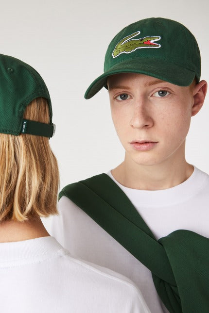 LACOSTE CASQUETTE SPORTSWEAR en color VERDE  (5)