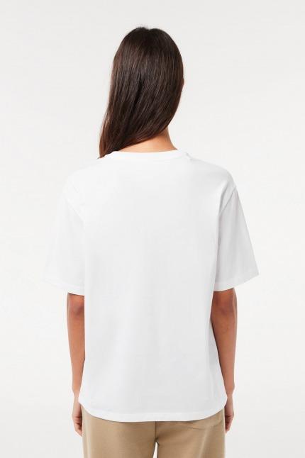 LACOSTE TEE-SHIRT en color BLANCO  (3)