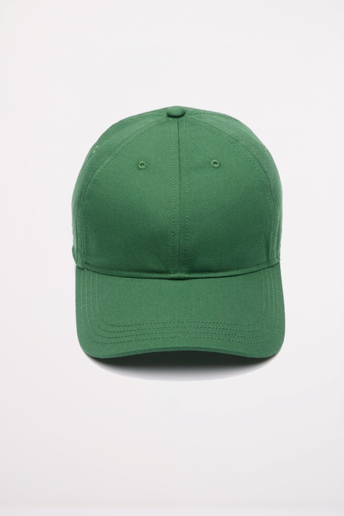 LACOSTE ORGANIC COTTON TWILL CAP en color VERDE  (3)