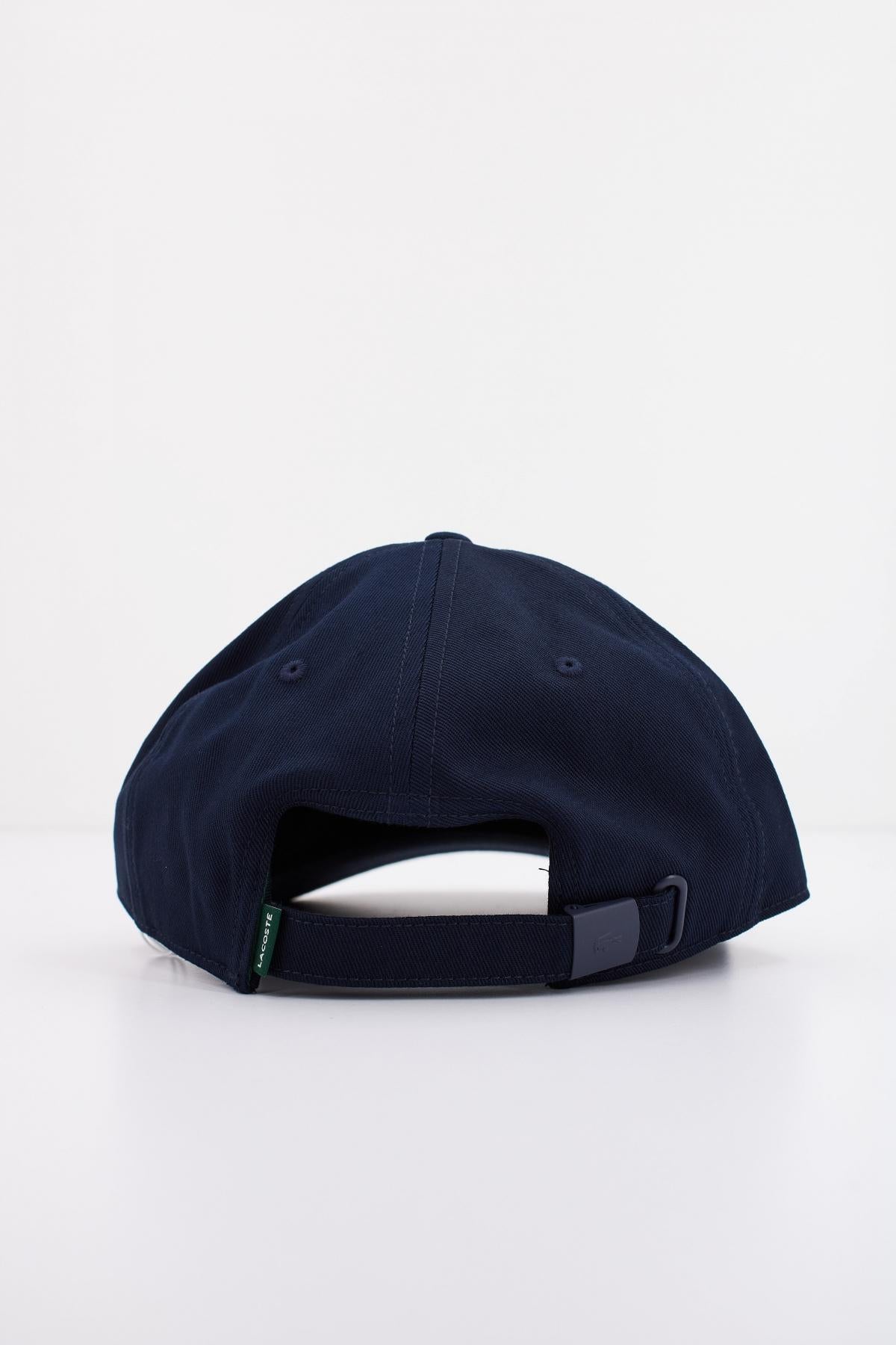 LACOSTE ORGANIC COTTON TWILL CAP en color AZUL  (3)