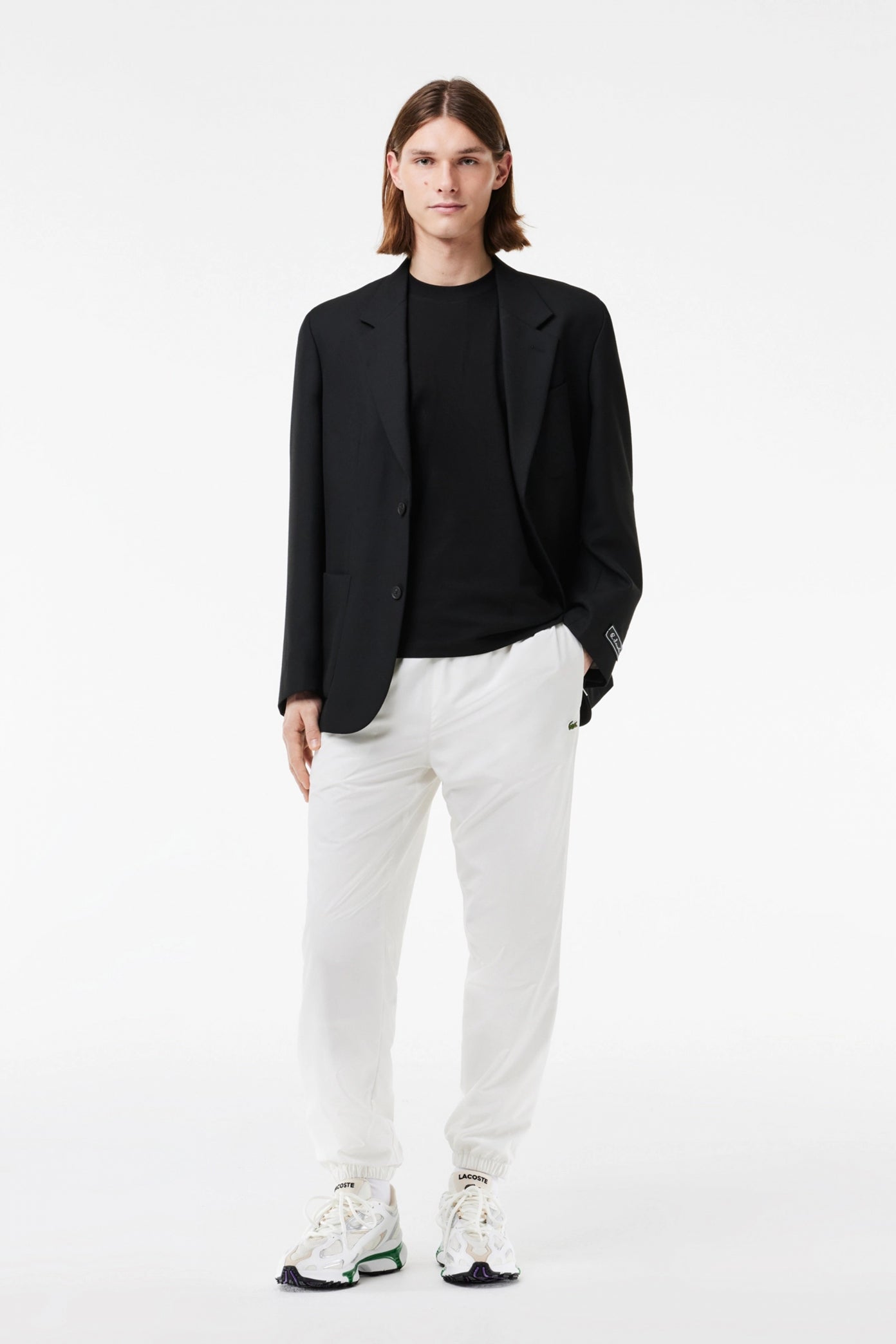 LACOSTE TH TEE-SHIRT en color NEGRO  (4)