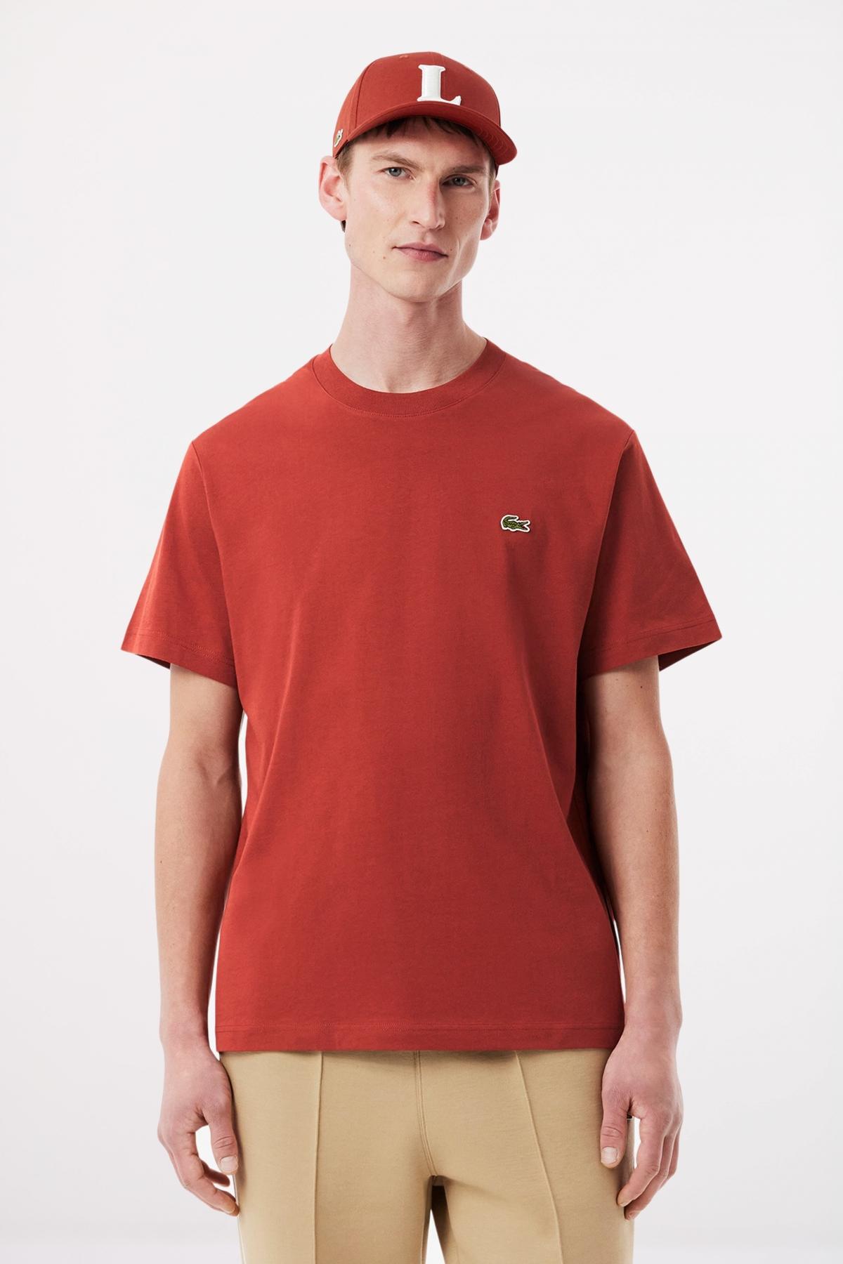 LACOSTE TEE-SHIRT en color NARANJA  (1)