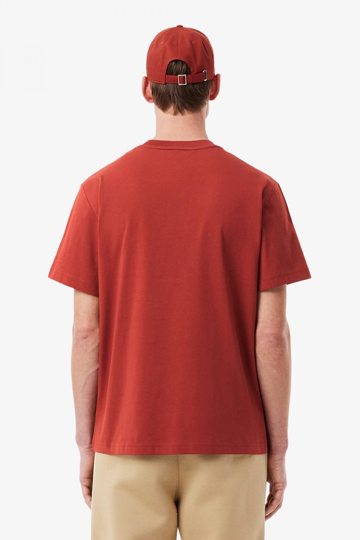 LACOSTE TEE-SHIRT en color NARANJA  (3)