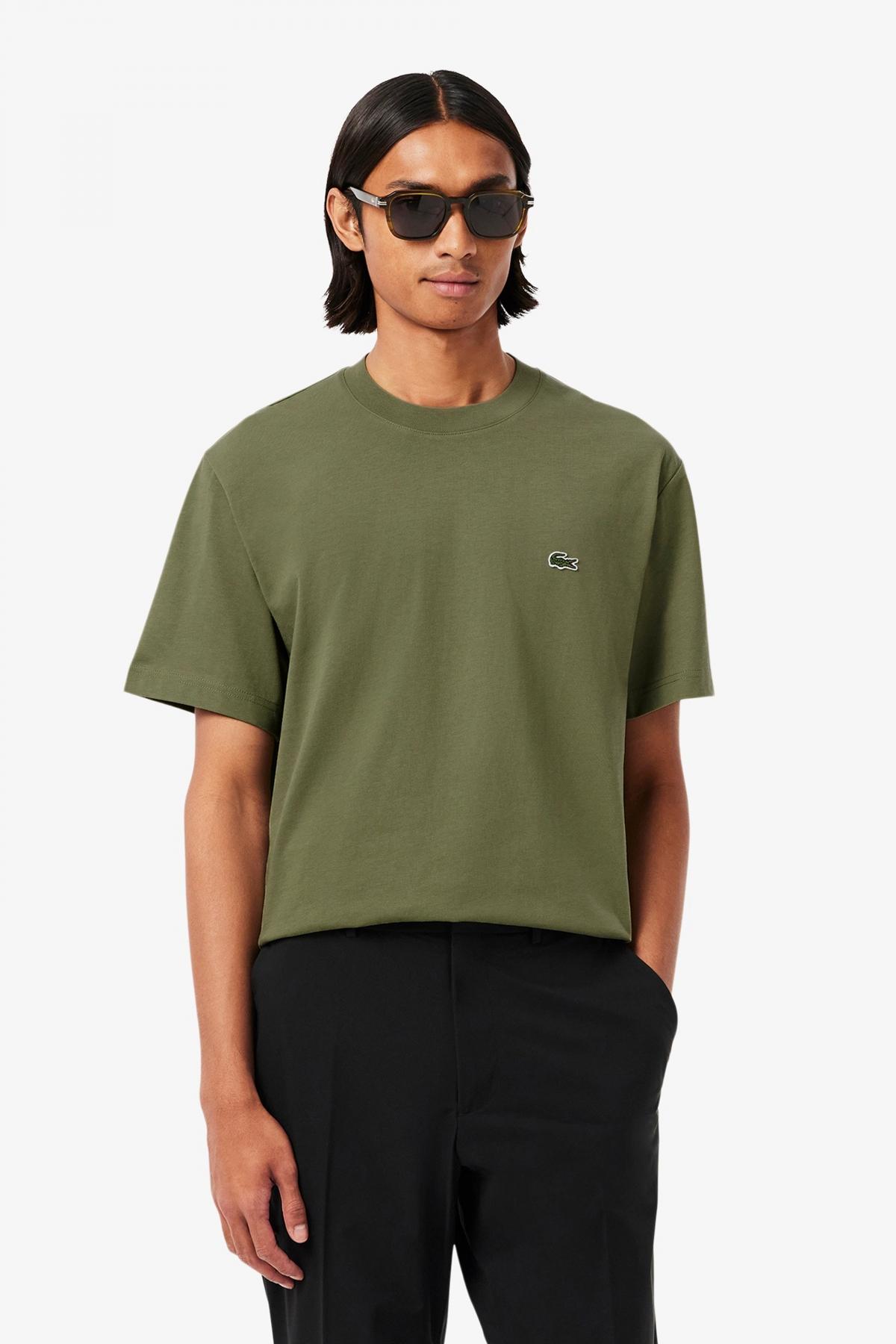 LACOSTE TH TEE-SHIRT en color VERDE  (1)