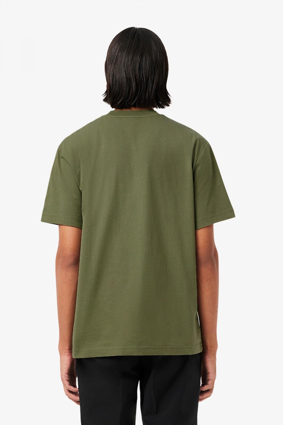 LACOSTE TH TEE-SHIRT en color VERDE  (3)