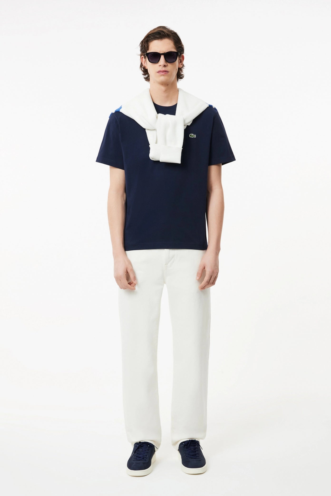 LACOSTE TH TEE-SHIRT en color AZUL  (4)