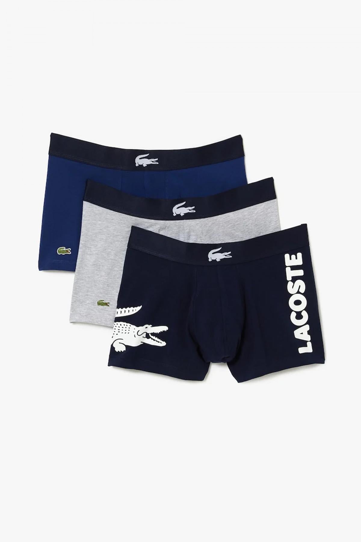 LACOSTE PACK DE TRES CALZONCILLOS en color MULTICOLOR  (1)