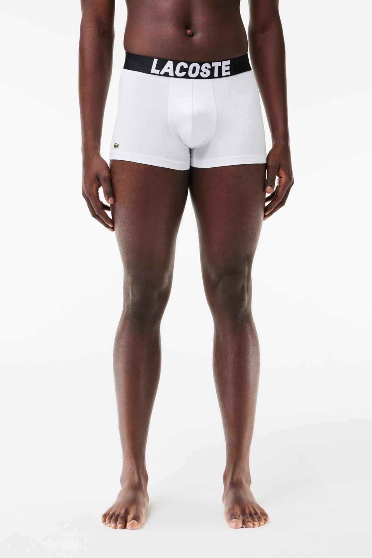 LACOSTE PACK DE TRES CALZONCILLOS TRUNK en color MULTICOLOR  (4)