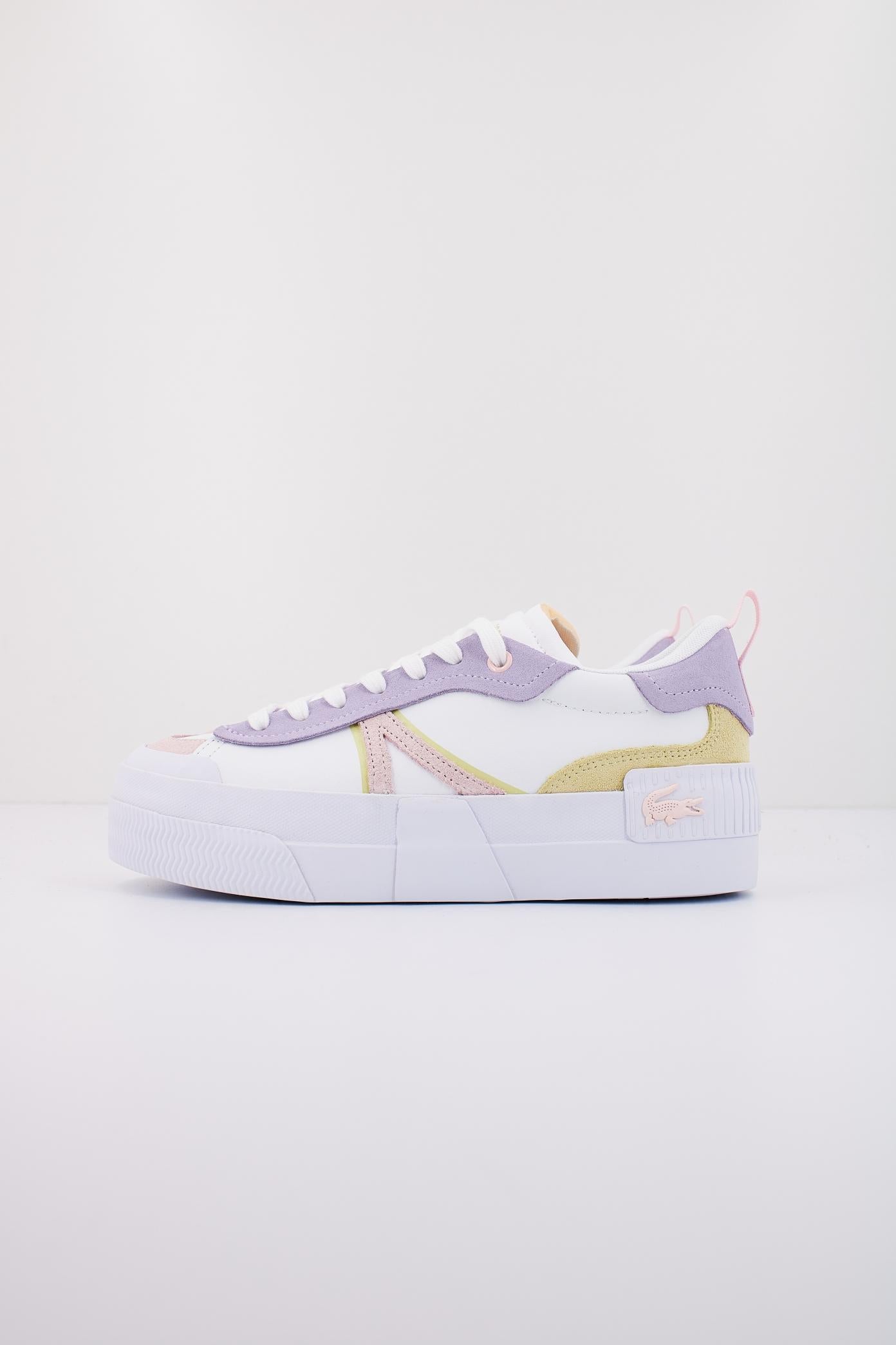 LACOSTE  LEATHER en color BLANCO  (1)