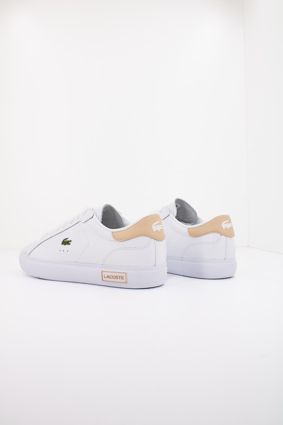 LACOSTE POWERCOURT LOGO TONGUE LE en color BLANCO  (3)