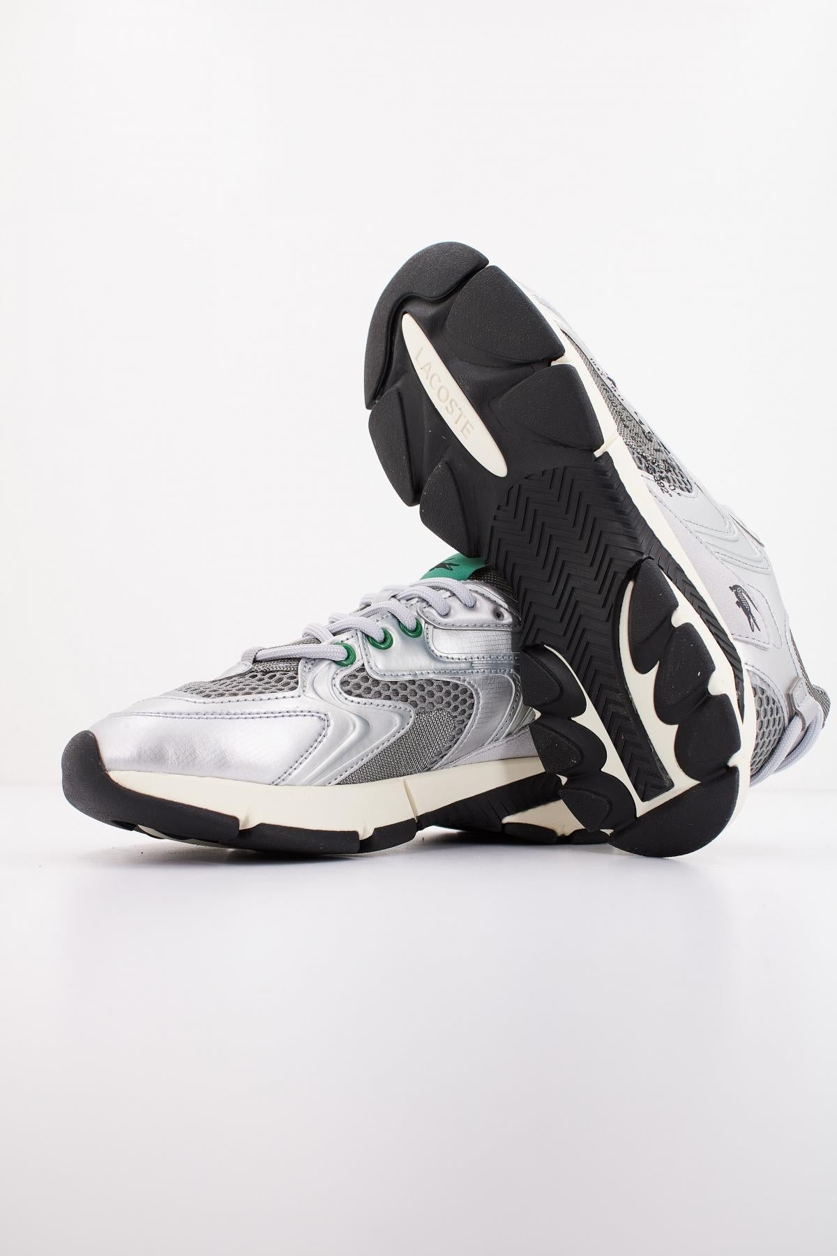 LACOSTE NEO TEXTILE AND LEAT en color PLATA  (4)