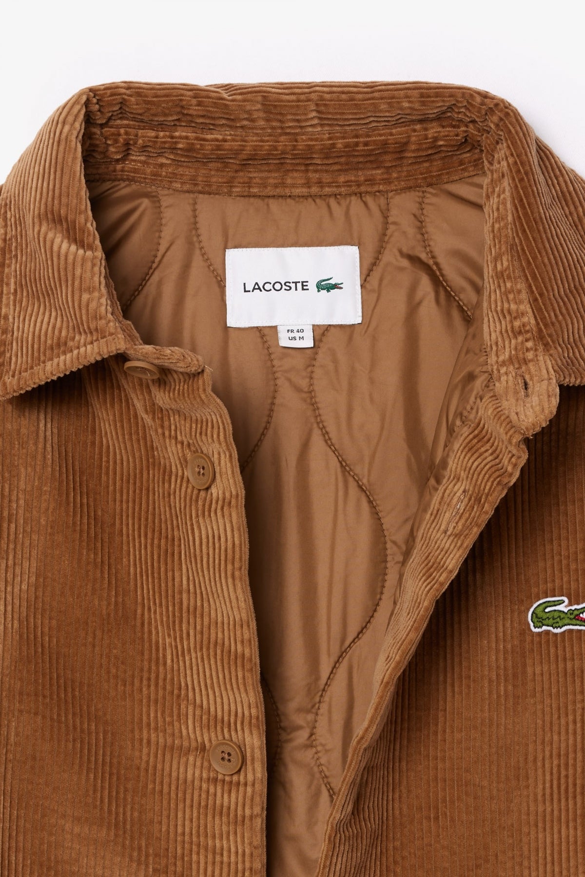 LACOSTE LONG SLEEVED CASUAL en color MARRON  (4)