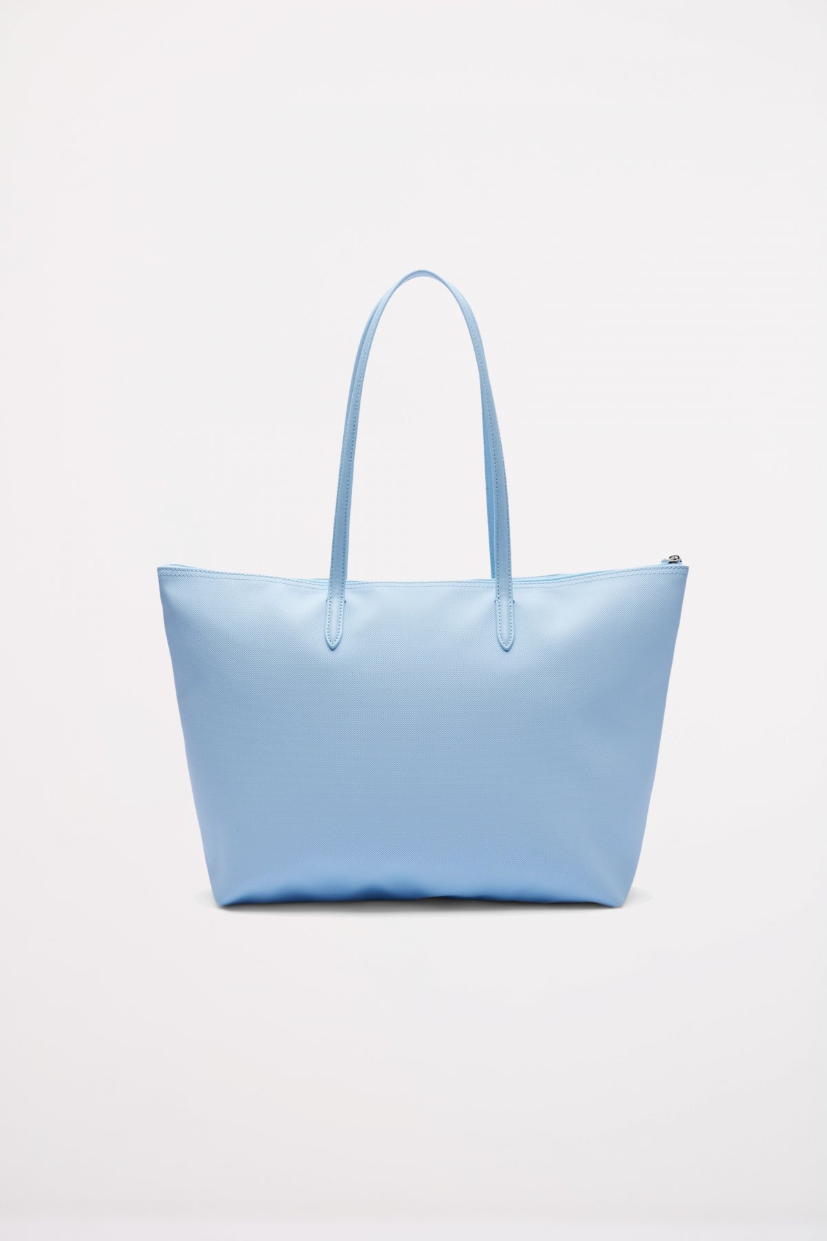 LACOSTE  LARGE COATED CANVAS TOTE en color AZUL  (2)