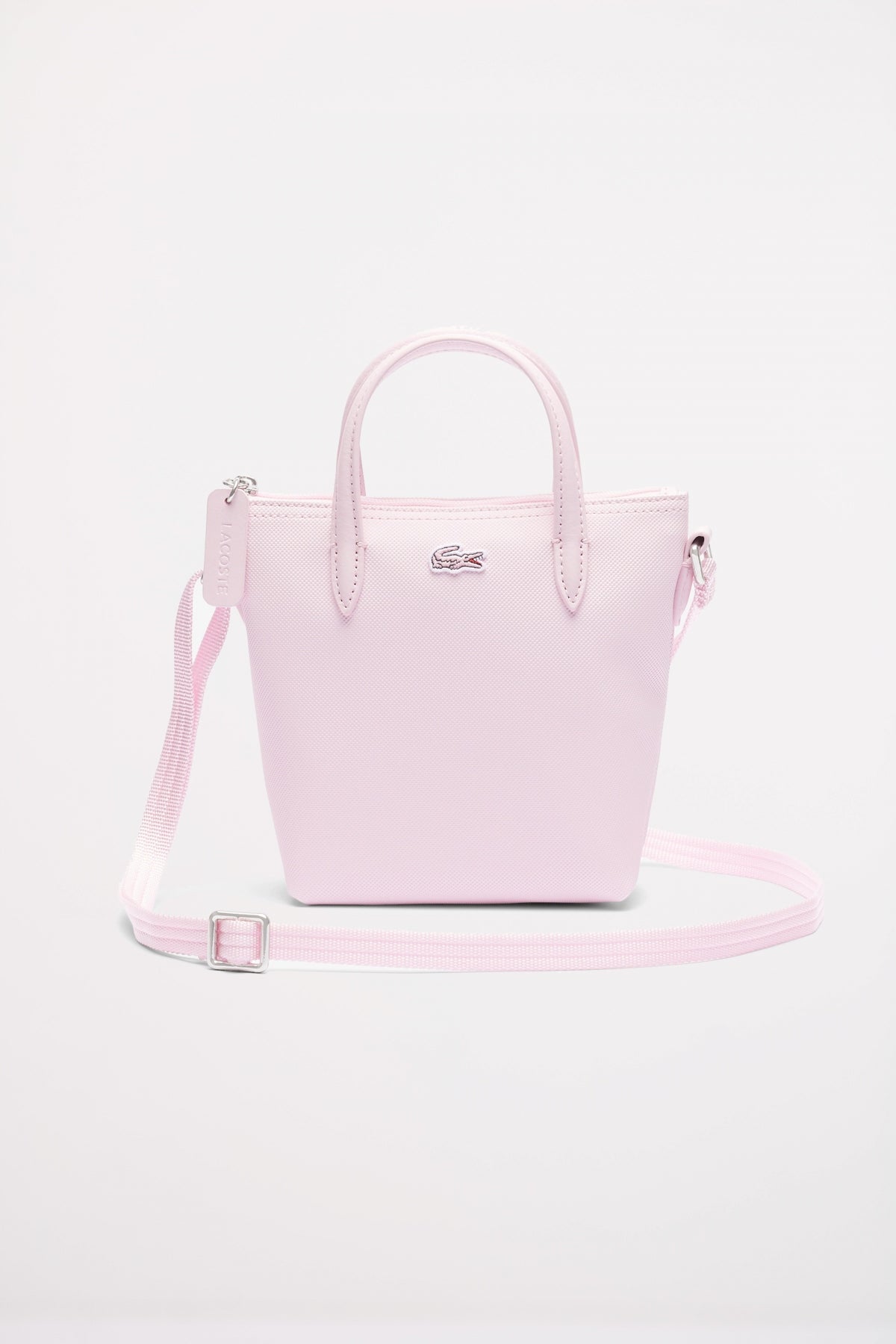 LACOSTE CONCEPT TOTE MIN en color ROSA  (1)