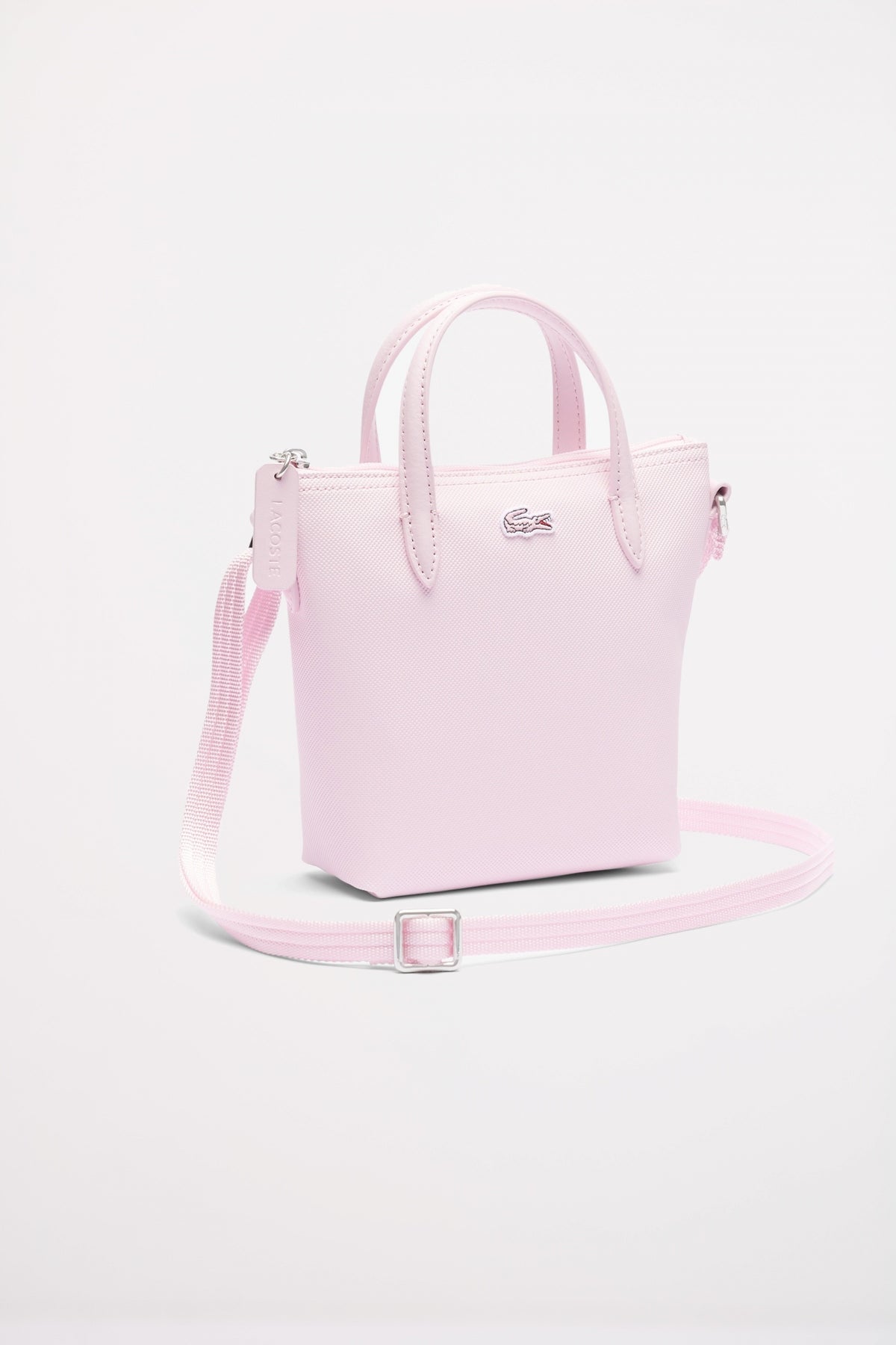 LACOSTE CONCEPT TOTE MIN en color ROSA  (2)