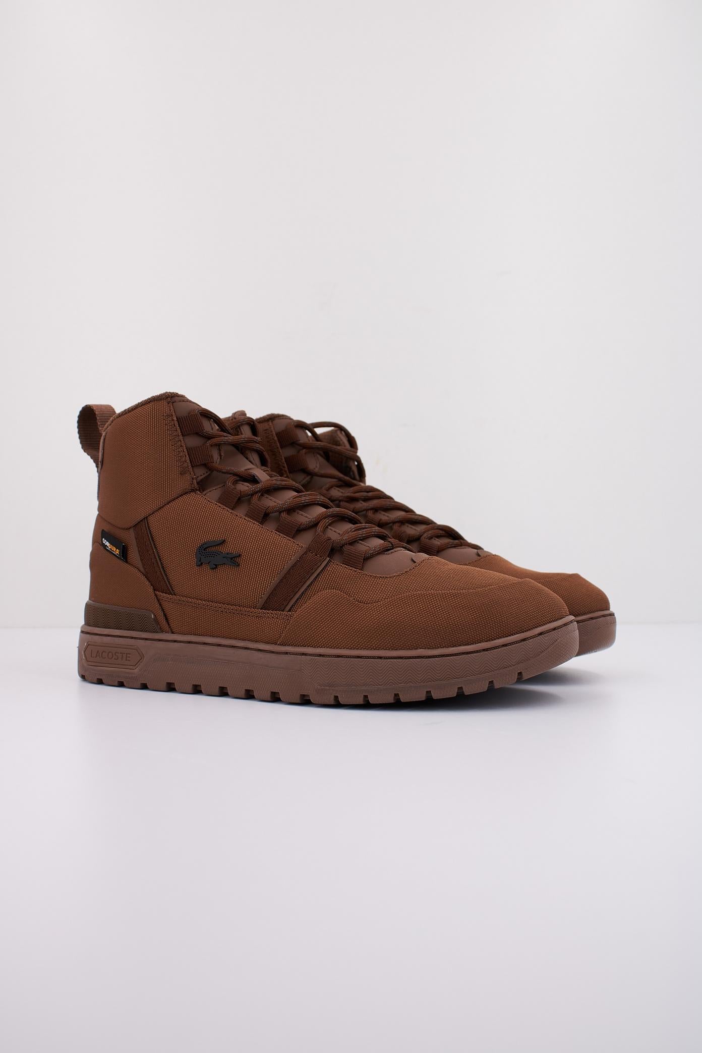 LACOSTE T-CLIP WINTER MID en color MARRON  (2)
