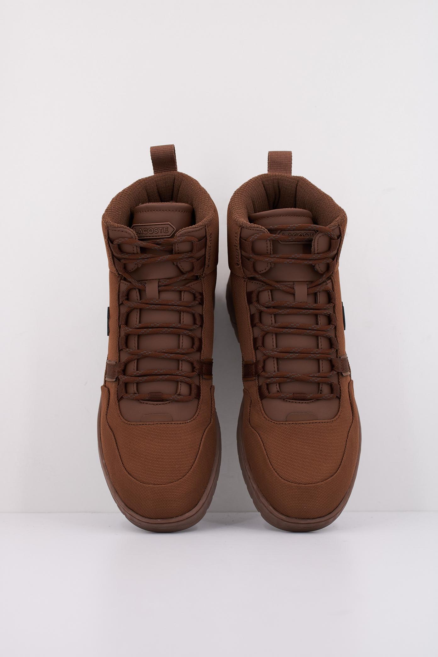 LACOSTE T-CLIP WINTER MID en color MARRON  (3)