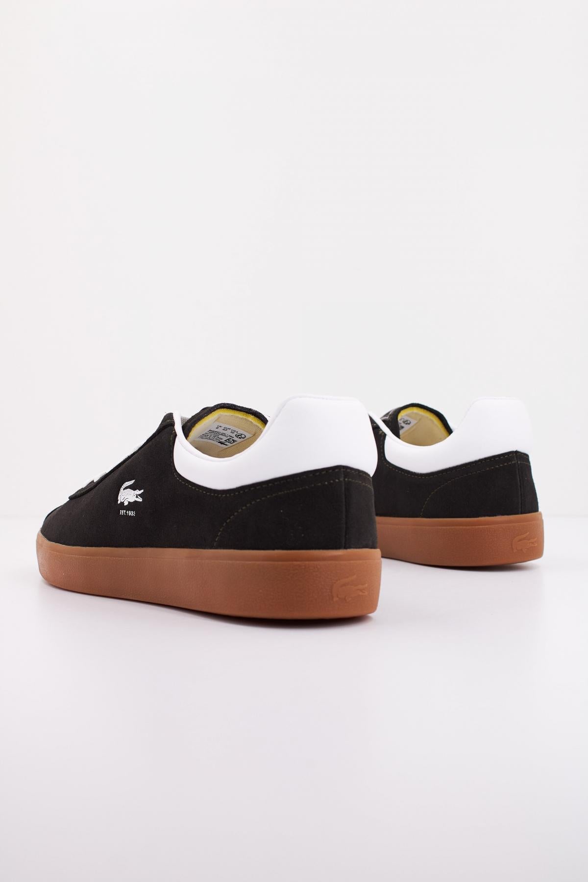 LACOSTE BASESHOT en color NEGRO  (4)