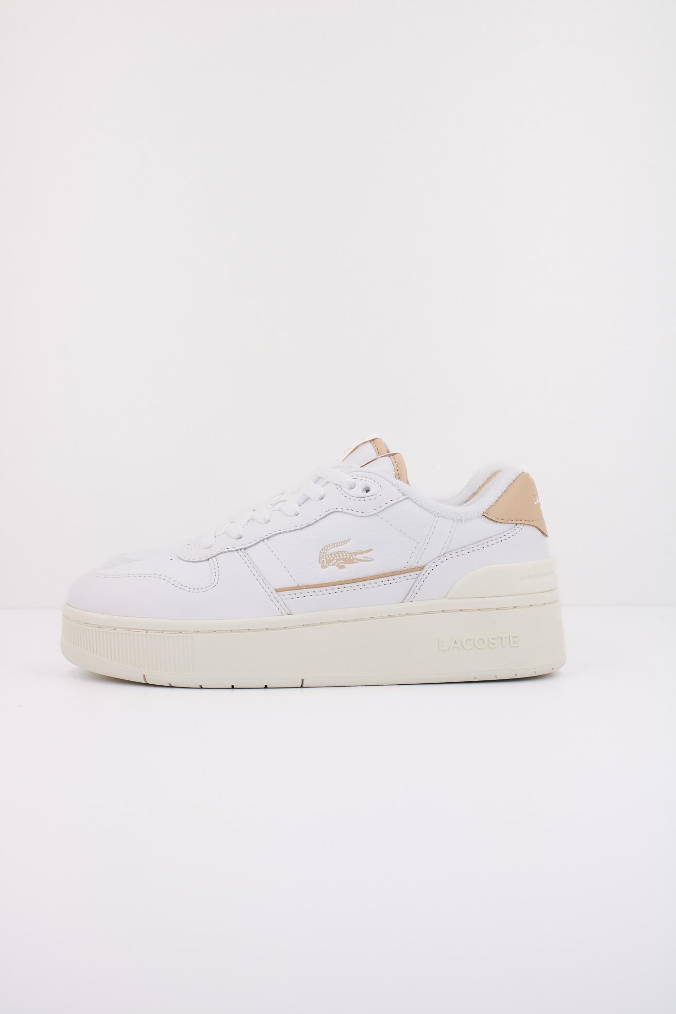 LACOSTE T-CLIP PLATFORM en color BLANCO  (1)