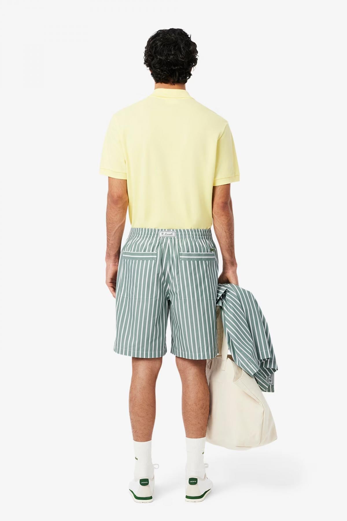 LACOSTE SHORTS en color VERDE  (2)
