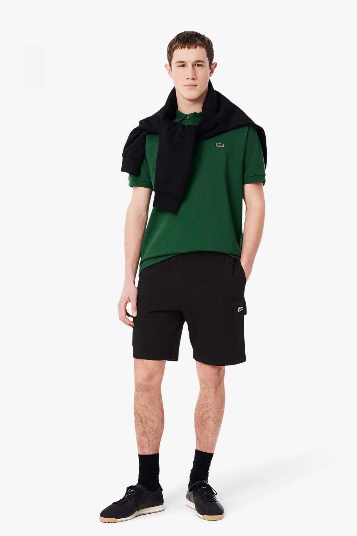 LACOSTE GH SHORTS en color NEGRO  (4)