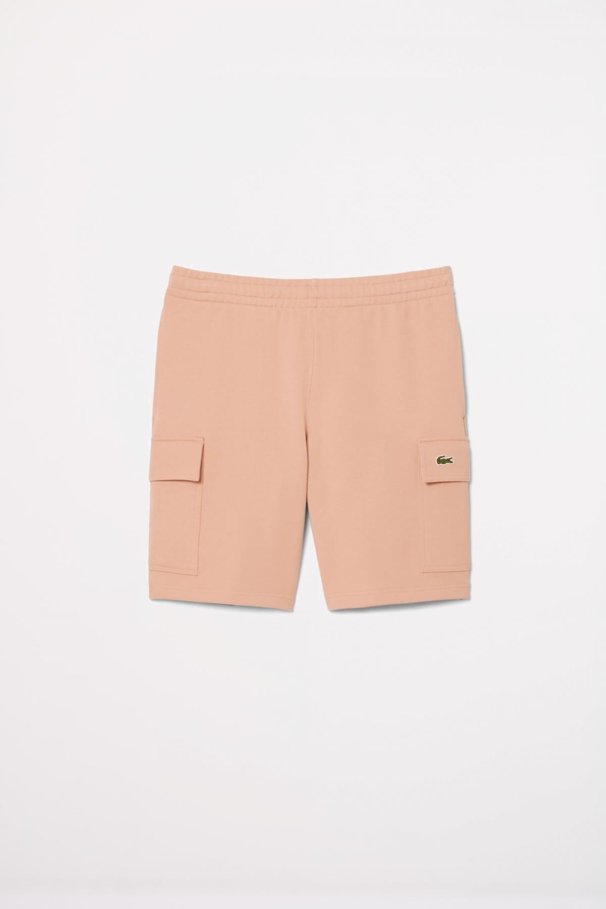 LACOSTE GH SHORTS en color NUDE  (2)