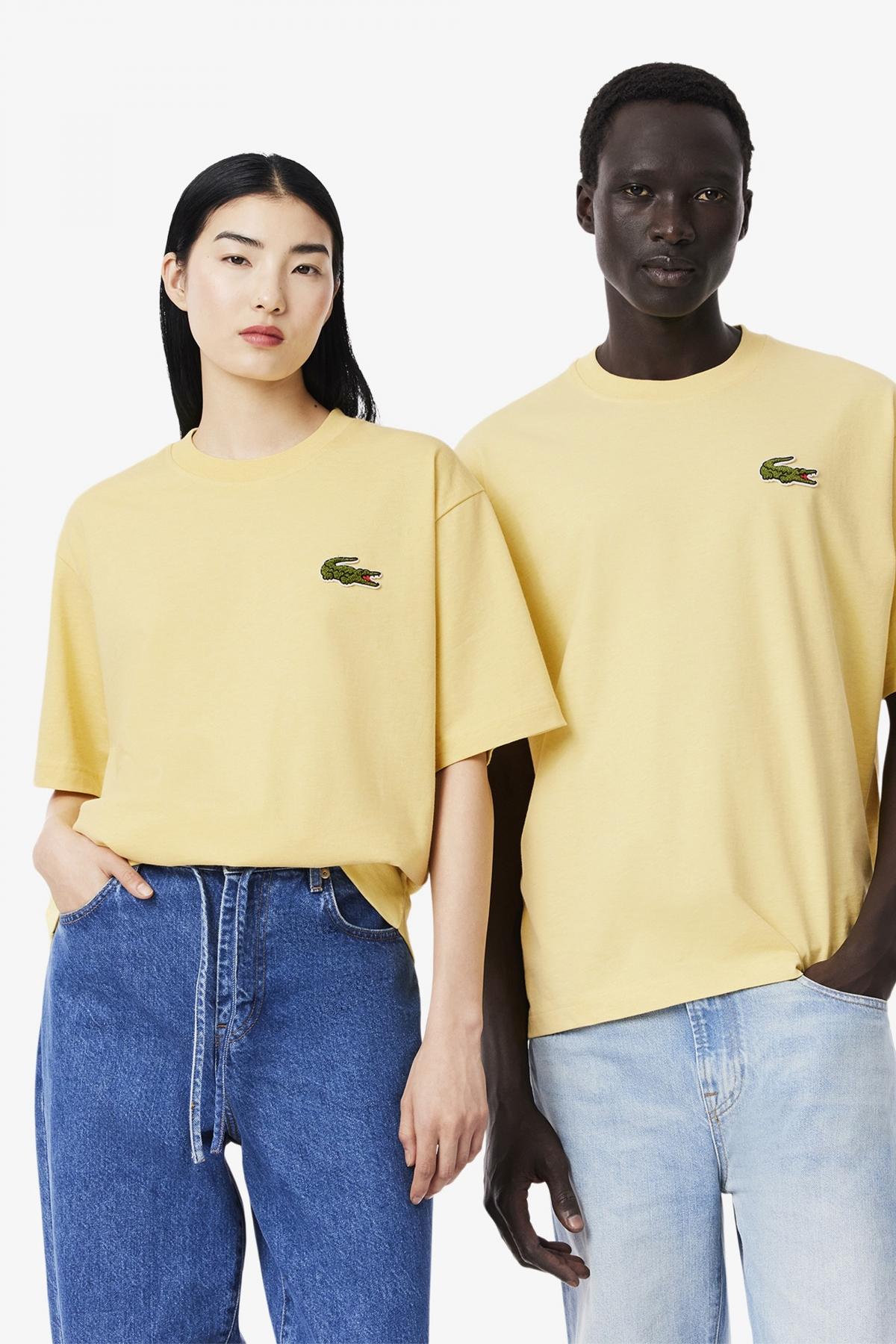 LACOSTE TEE-SHIRT en color AMARILLO  (1)