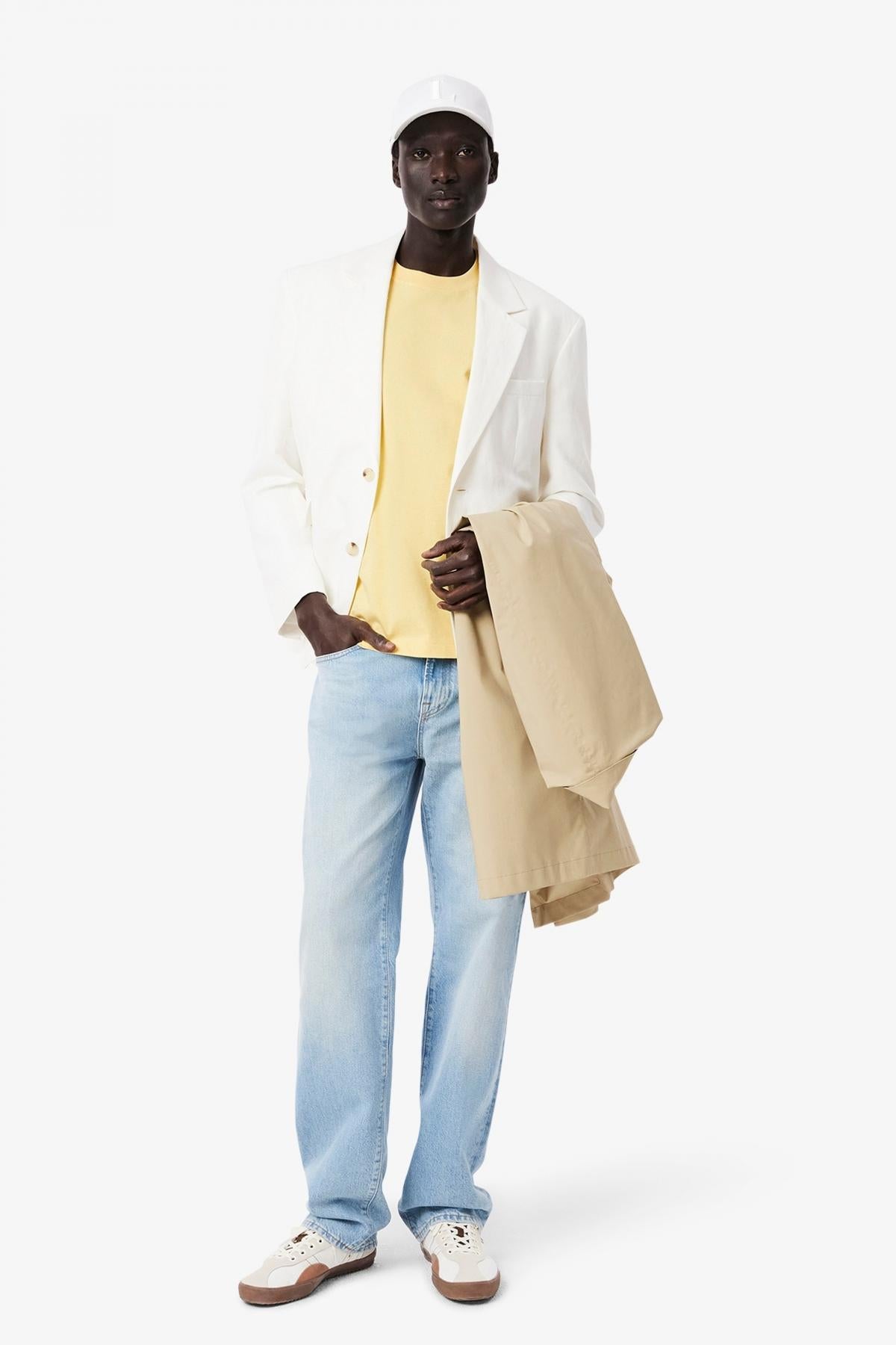 LACOSTE TEE-SHIRT en color AMARILLO  (4)