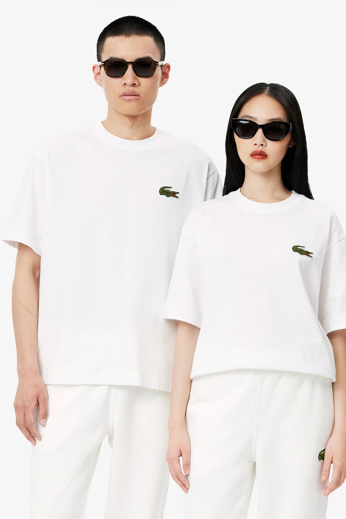 LACOSTE TEE-SHIRT en color BLANCO  (1)